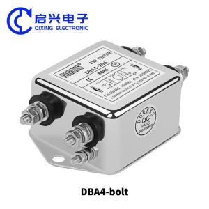 China Screw Metal Case EMI Filter Single Phase Filter Low Pass 115/250vac DBA4 factory