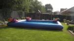 0.9mm UV Resistant PVC Paddle Boat For Inflatable Pool