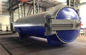 China Rubber Vulcanizing Autoclave With Safety Valve And Chain Lock System factory