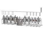 Including Weight System Vacuum Liquid Homogenizer For Daily Chemical
