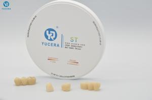 China Preshaded 98 Super Translucent Zirconia Blocks For Lab Teeth Gems factory