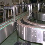 Table Top Chain Flat Belt Conveyor For Logistics ISO9001 Certification