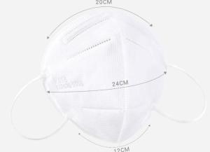 China Anti Bacteria KN95 Dust Mask , Earloop Type KN95 Medical Mask Comfortable factory