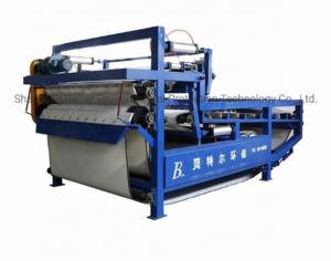 China Belt Filter Press for Solid-Liquid Separation in Wastewater Treatment Plant Operations factory