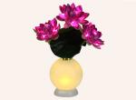 Simulation lotus lamp LED night light fake flower indoor living room bedroom