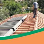 27 Degree Swimming Pool Solar Water Heater 304 SS For Commerical Use