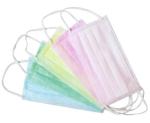 Super Soft Cloth 3 Ply Sterile Disposable Mask , Face Mask Earloop 3 Ply