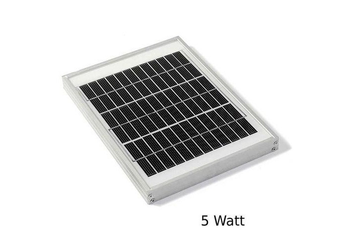 Aluminium Frame Polycrystalline Solar Panels / Solar PV Modules 3m Length Cable
