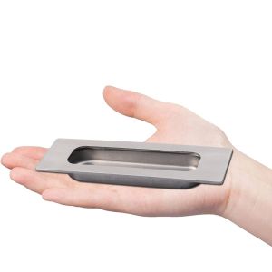 Invisible Rectangular SS304 Bypass Door Finger Pulls