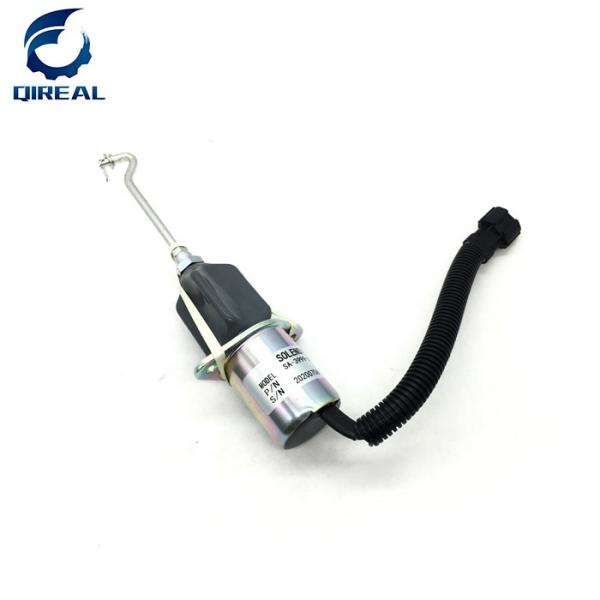 Excavator assembly 1752ES 24V stop solenoid valve SA-4014-24 flameout switch
