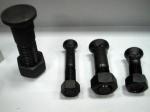 Excavator Track Shoe Bolts And Nuts 4F3651 Wear Resistance High Toughness
