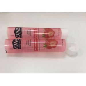 130g Transparent Plastic Barrier Laminated Toothpaste Tube With Smooth Screw