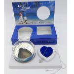 DIY Amazing Love Wish Pearl Gift Oyster Pendant Necklace with Blue Color Box
