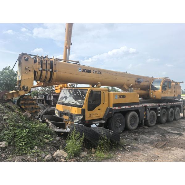 China 2013 XCMG Used Crane, The XCT100, Has A 64-Meter Boom, An 18-Meter Jib, A 31-Ton Counterweight, 3540 Hours Of Operation, And 26,369 Km Of Mileage. It'S In Excellent Working Condition. factory