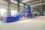 High Power Plastic Washing Recycling Machine With Sorting Equipment Label