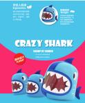 Neoprene Kids Shark Backpack , Kids Fish Backpack Fancy 3D Cartoon