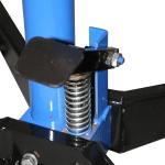 Iron Hydraulic Telescopic Transmission Jack , 0.5T Transmission High Lift Jack