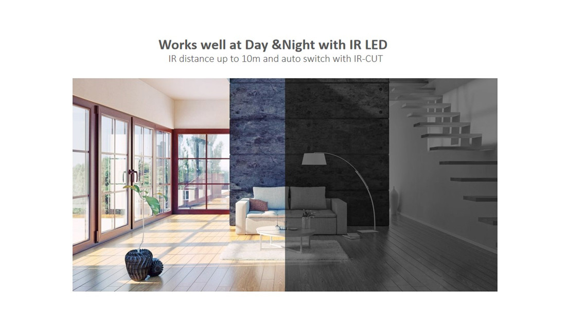 Smart Wireless 1080P P&T Camera(E95A)