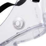 Windproof Industrial Safety Goggles 75mm Height Anti Fog Light Weight