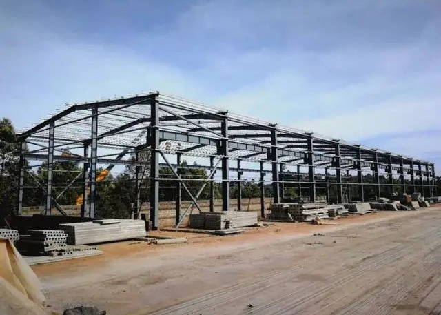 Customized Logo Steel Structure Warehouse Galvanized Ridge Cap Customization