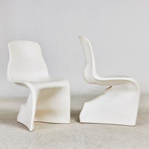 China Custom Abstract Furniture Decoration Metal Art Seat Chair Fiberglass Sculpture factory
