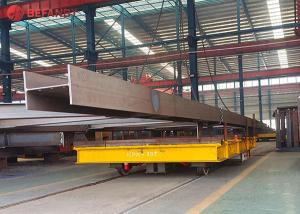 China Warehouse Flatbed Electric Trolley For Mold Transfer factory
