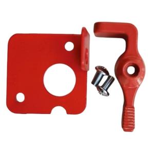 China Standard OE NO. Year Universal Lockout Lever Kit for Car Battery Master Disconnect Switch in Yellow Red and Silver factory