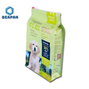 China Moisture Barrier Custom Design Zipper Top Pet Food Bag factory