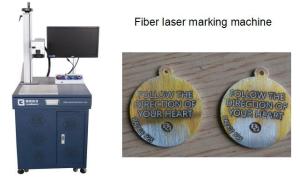 China Fast Speed Fiber Laser engraving/marking machine for Hardware Accessories factory