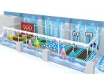 Ice Themed Indoor Commercial Play Equipment Custom Kids Playground For Play
