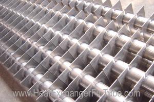 China SA213 T11 / T22 Alloy Steel Welded Square Fin Tube for Economizer , H Fins factory