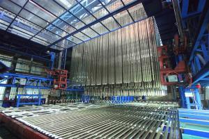 China LNG Heating power Anodizing Production Line Custom Voltage For aluminium profiles factory