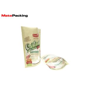 Microwaveable Food Grade Retort Pouch Bag Transparent Oxygen Barrier For