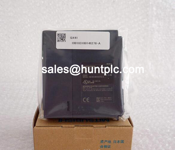 QX41 Mitsubishi Universal Q CPU module 32 point, 24 VDC input (4mA), sink type, 32 points/common