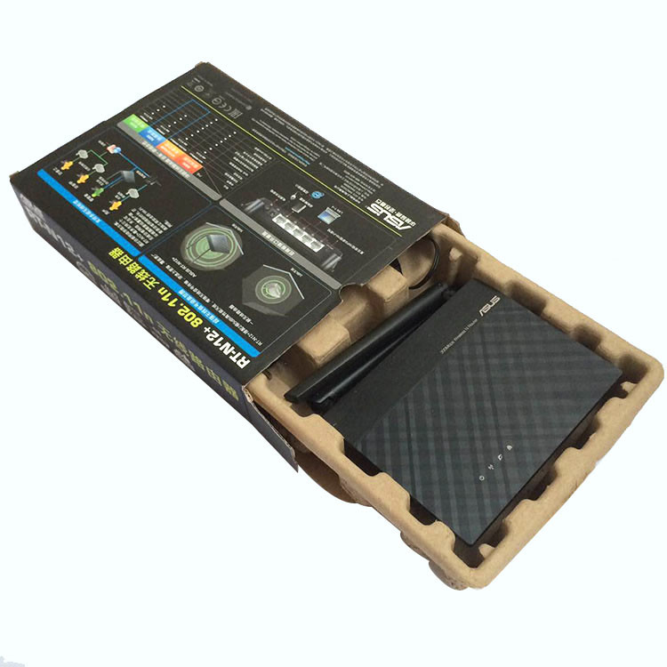 Factory Sale Molded Pulp Tray Packaging Recycled Pulp Paper Packaging For Electronics