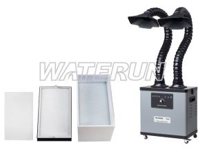 China Compact Industrial Fume Extractor , Soldering Smoke Absorber Machine factory