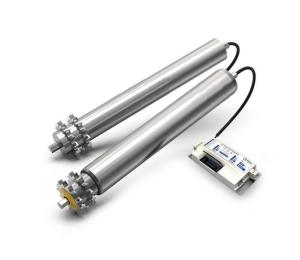 China ZPA Controller Motor Drive Roller Diameter 50mm For Sprocket Chain Belt Conveyor factory