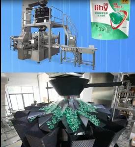 China Laundry pods weighing and packaging production line factory