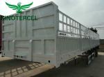 3 Axes Fence Cargo Semi Trailer 40 Ton 40 Foot Semi Trailer