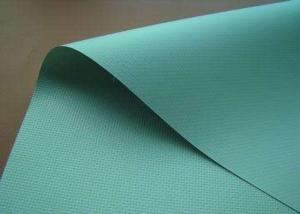 China 300gsm PE Material PVC Coated Tarpaulin Fabric Waterproof And Wind Resistance factory