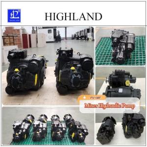 China 42Mpa High Pressure Flange Mounting Concrete Mixer Hydraulic Piston Pump factory