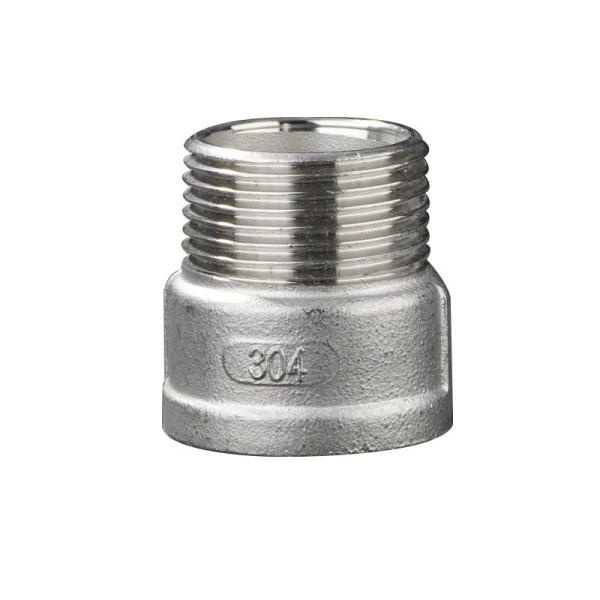RTS Stainless Steel 201 304 Casting Socket Equal Coupling with Banded Straight