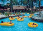 Hotels Commercial Lazy River Water Park Custom Style For Outdoor Family Spray