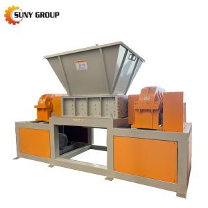 China Small Textile Shredder Double Shaft Fabric Shredding Equipment at Manufacturing Plant factory