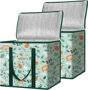 China Reusable Grocery Custom Travel Cooler Bag Heavy Duty Large Collapsible Insulated factory