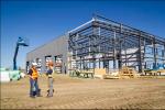 Multi Span Steel Building Prefabricated Construction Materials Z Purlin