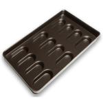 Rk Bakeware China-Chicago Metallic 25 3/4 X 17 3/4 Inch Nonstick Hot Dog Bun Pan