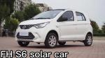Wheelbase 2260mm Solar Powered Electric Cars Electric Vehicle BLAVAL S6