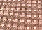 BWG30-BWG34 Copper Insect Screen Metal Security Mesh Twill Weave
