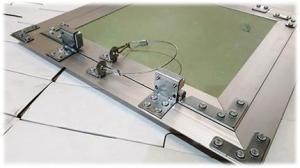 China ISO9001 20x20 Plasterboard Door Access Panel Moisture Proof factory
